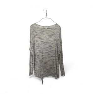 Maternity Women's Long Sleeve Top in Gray